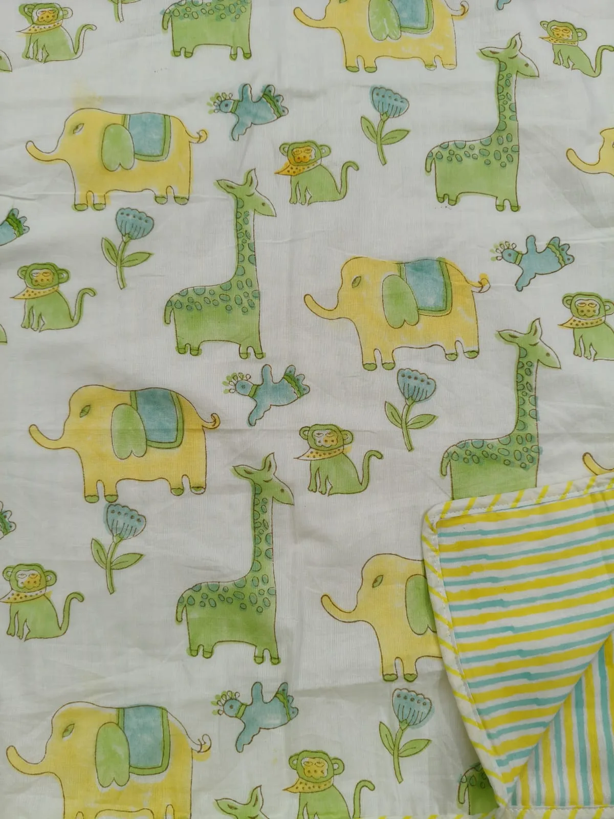 Elephant Safari Baby Dohar original product photograph
