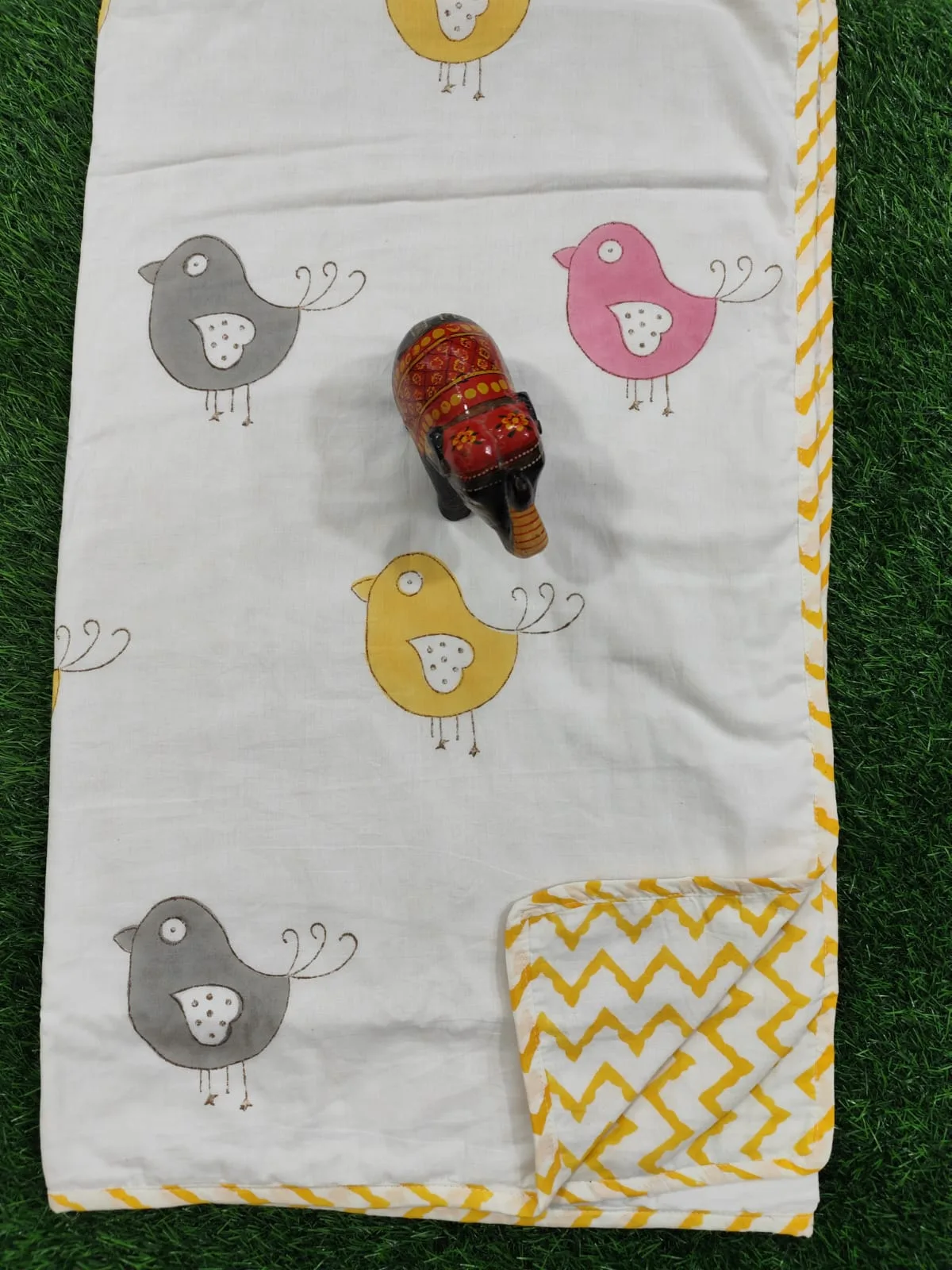 Pastel Birdsong Baby Dohar original product photograph