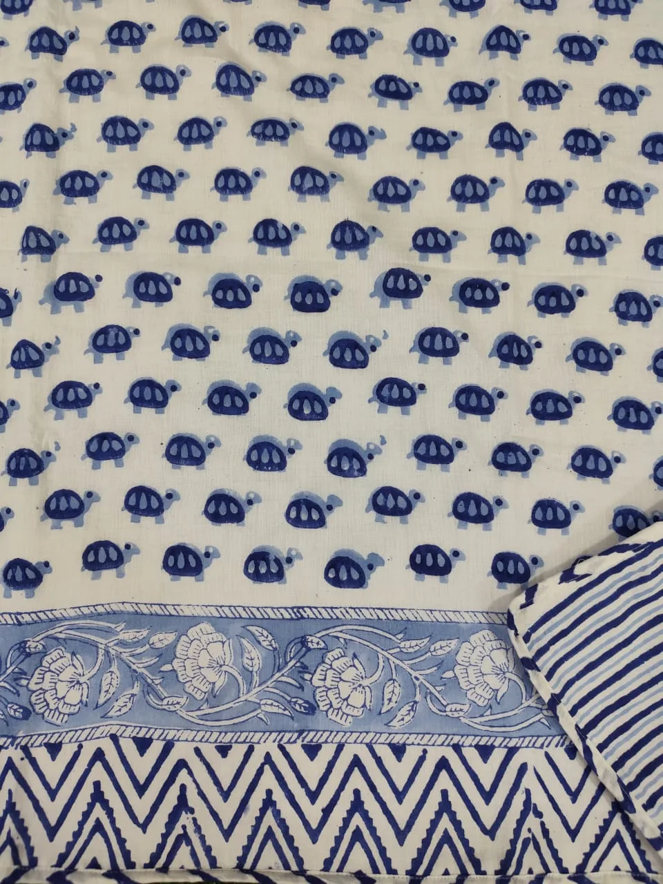 Indigo Turtle Trail Baby Dohar original product photograph