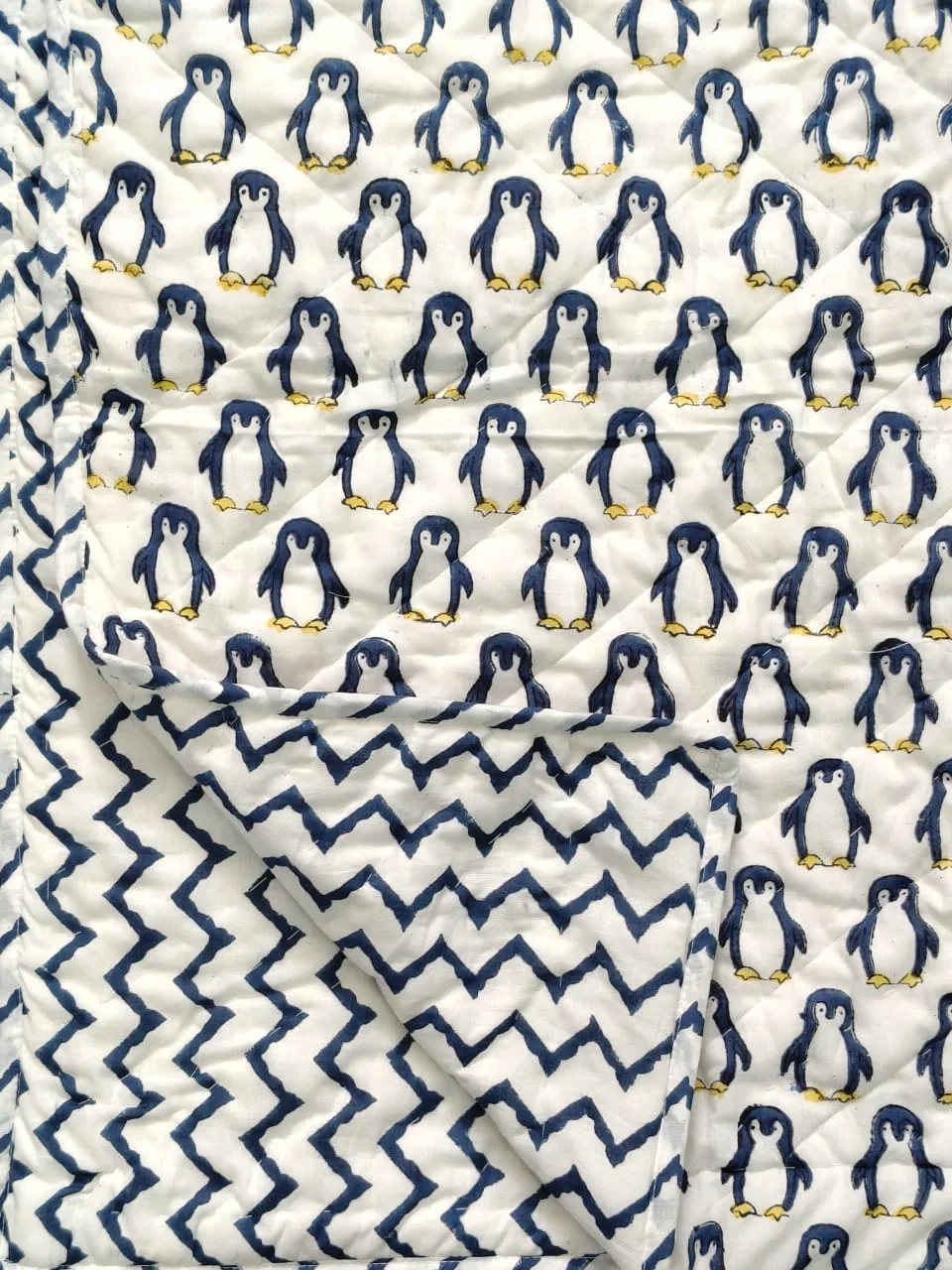 Indigo Teardrop Kids Dohar original product photograph