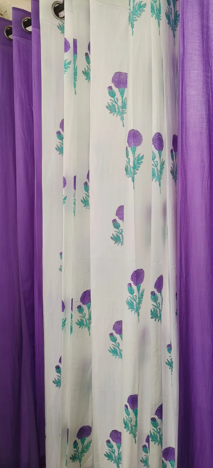 Curtains collection in a Jaipur-inspired home