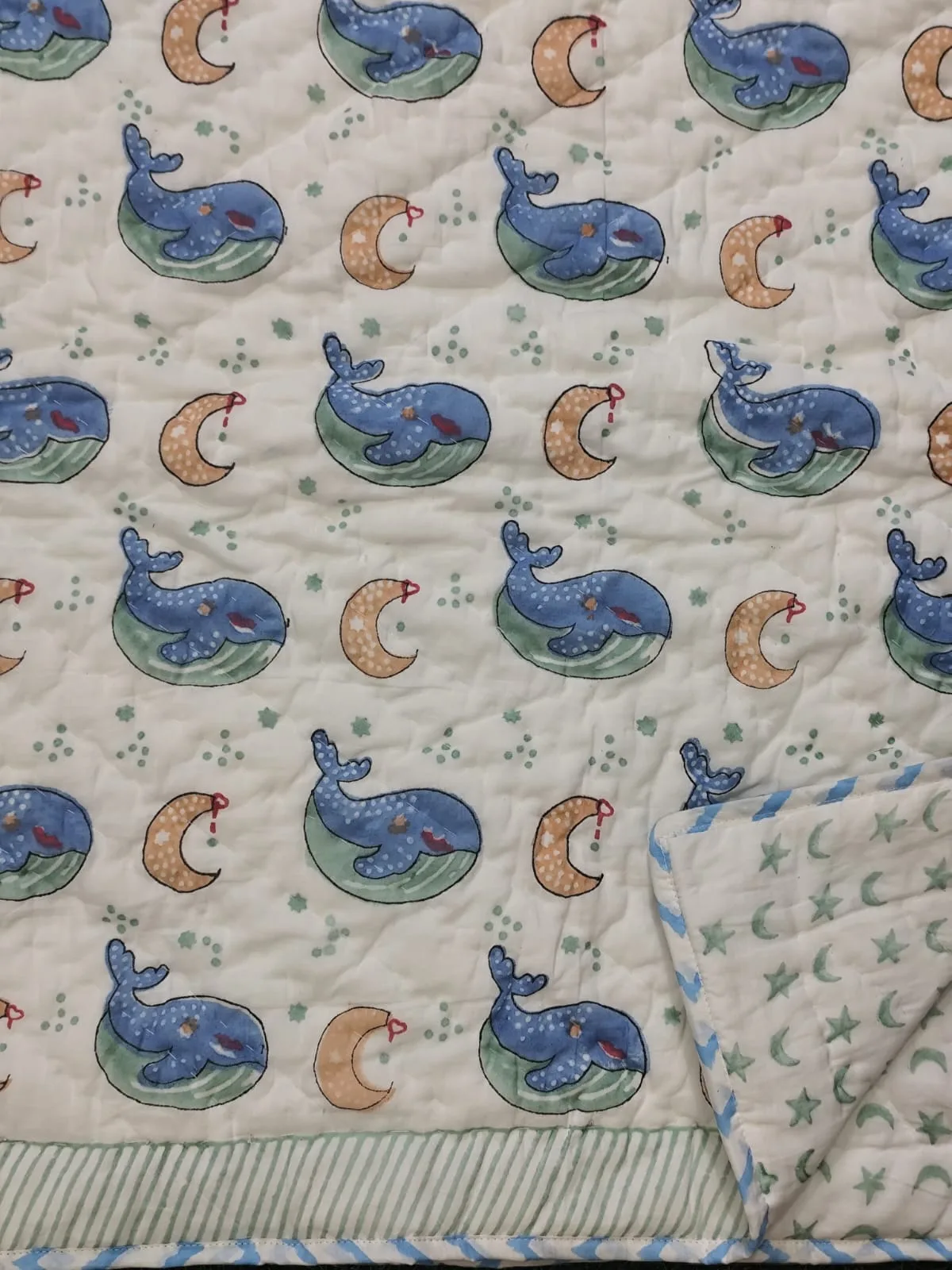 Whale under the Moon Kids Dohar original product photograph
