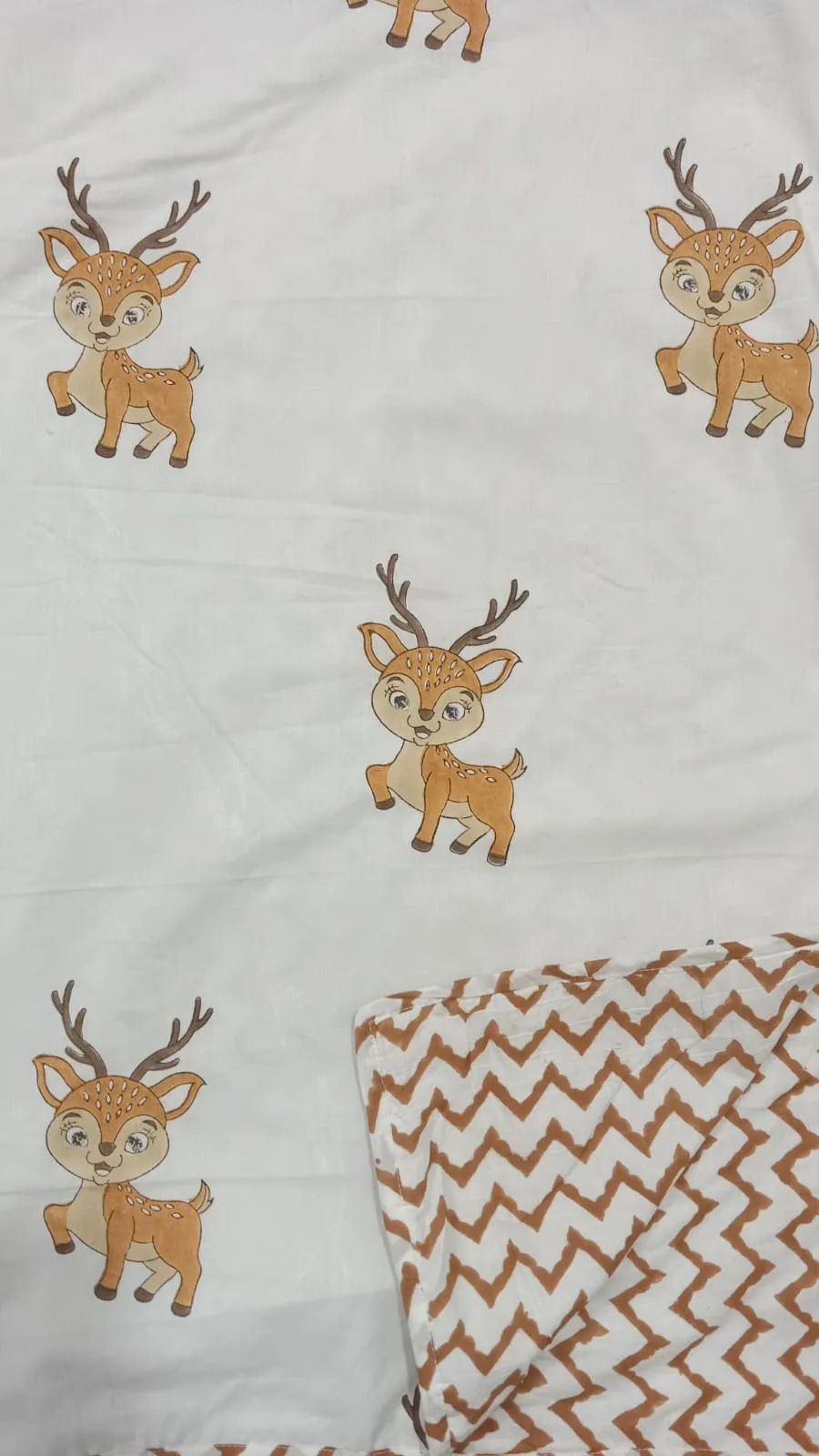 Woodland Deer Kids Dohar original product photograph