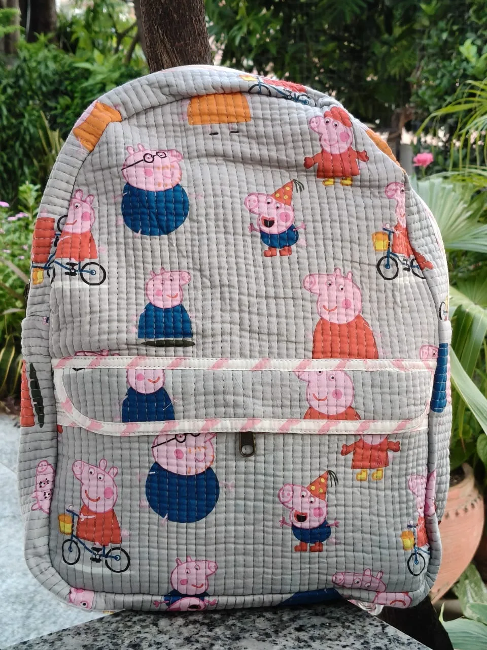 Piglet Playday Quilted Kids Backpack original product photograph