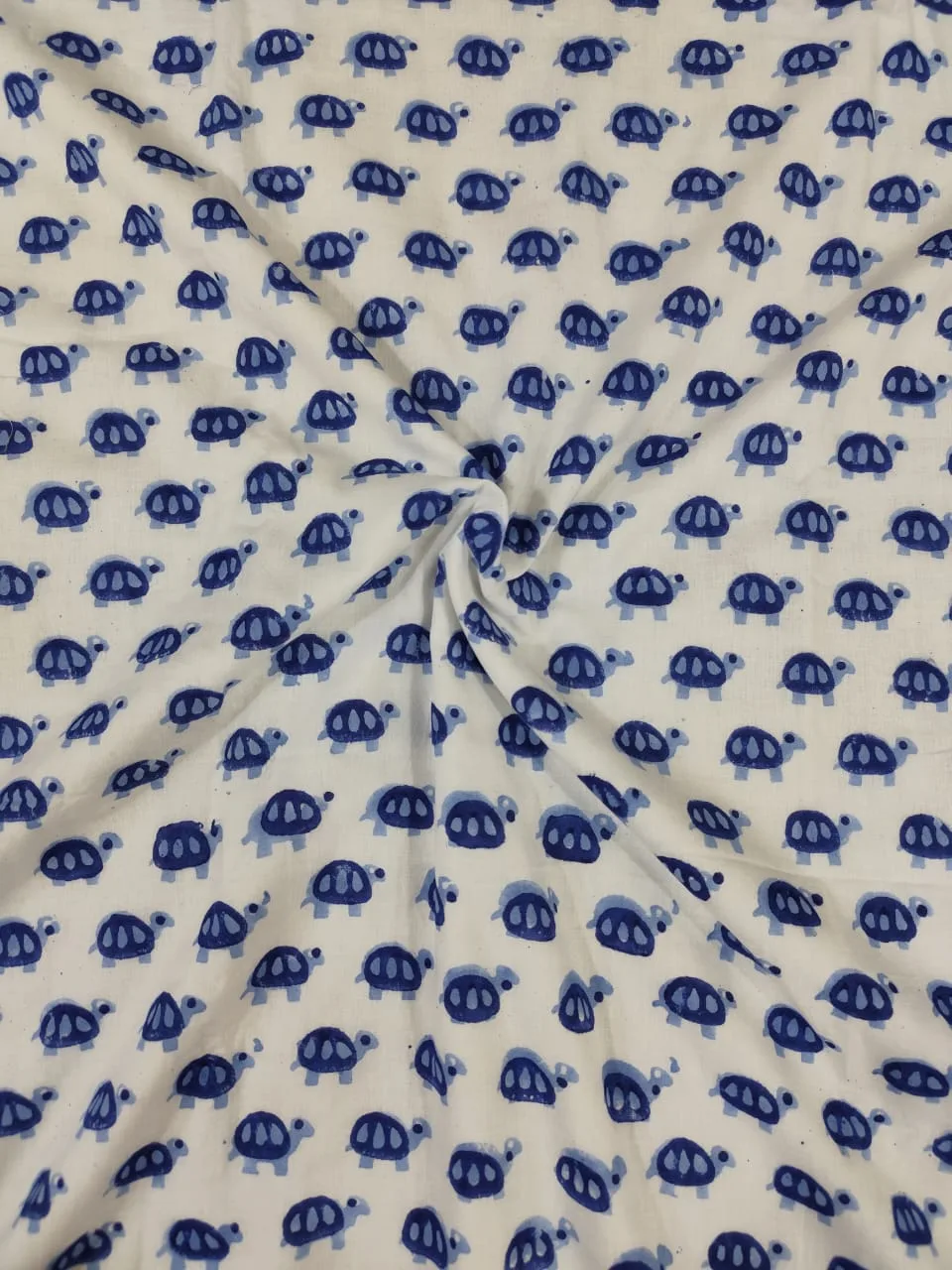 Indigo Turtle Baby Dohar original product photograph