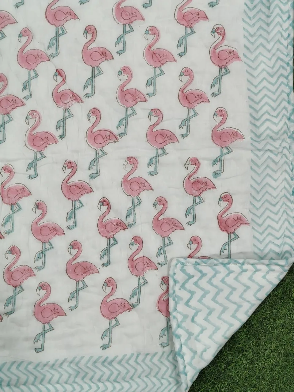 Blush Flamingo Kids Dohar original product photograph